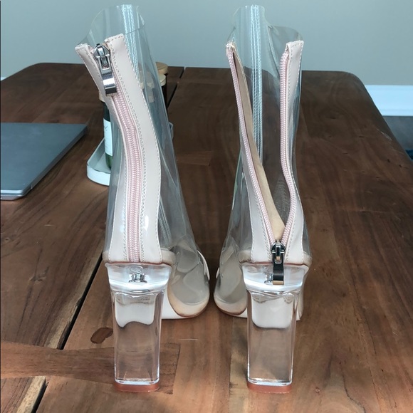 Clear bootie heals - Picture 2 of 2
